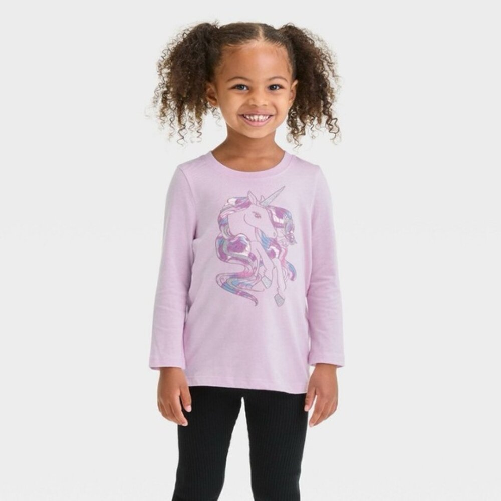 NWT Toddler Long Sleeve T-Shirt Bundle - Cat & Jack™ 2T - Picture 3 of 3